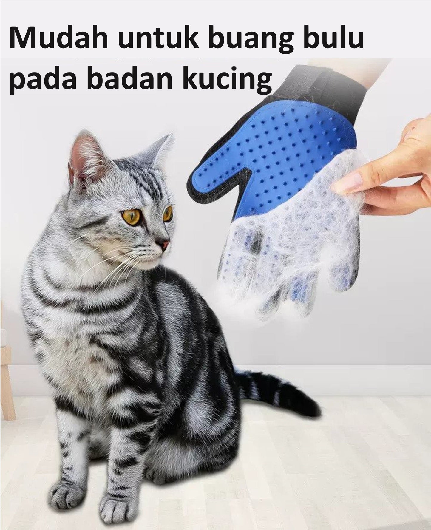 CAT MASSAGE GLOVE.