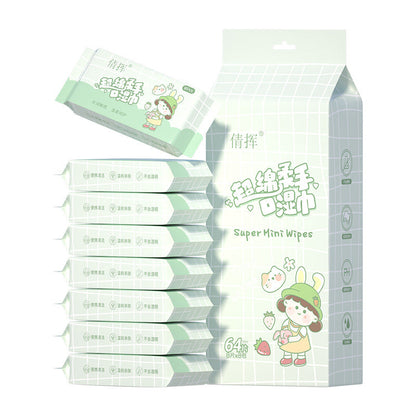 Tisu Basah Mini (1 Bundle 8 pcs)