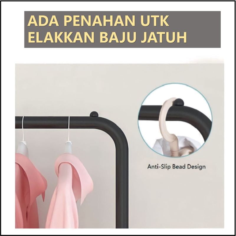 Premium Rak Baju (Setiap Rumah mesti ada)